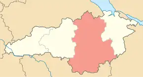 Poziția localității Raionul Kropîvnîțkîi, Kirovohrad