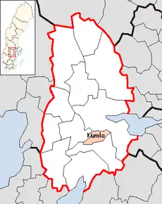 Localizarea comunei în cadrul comitatului