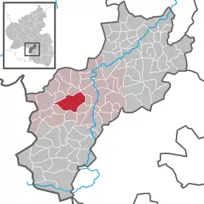 Poziția localității Kusel