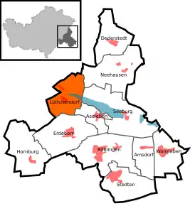 Poziția localității Lüttchendorf