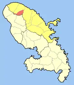 Cantonul L'Ajoupa-Bouillon în cadrul arondismentului