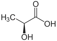 Structura acidului lactic