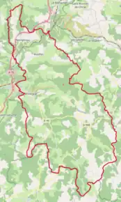 Poziția localității La Canourgue