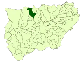 Poziția localității La Carolina (Jaén)