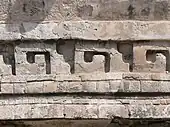 Meandre mayașe de la Chichén Itzá (Mexic)