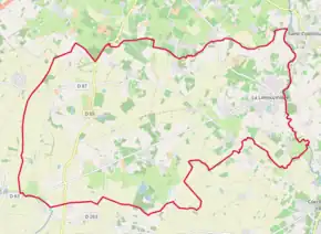 Poziția localității La Limouzinière