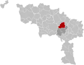 La Louvière în Provincia Hainaut