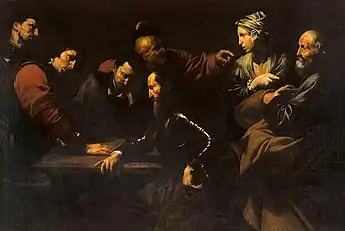 Negarea Sfântului Petru, c. 1615