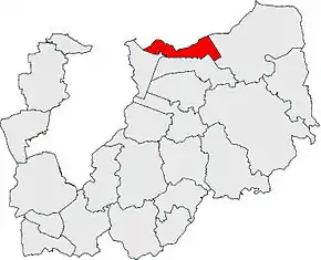 Poziția  Eppertshausen pe harta districtului Darmstadt-Dieburg