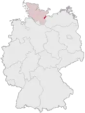 Poziția localității Lübeck