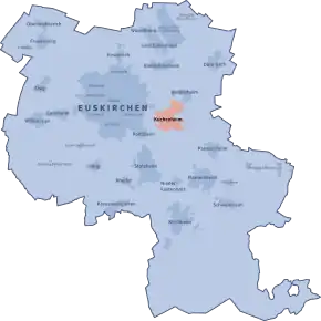 Poziția localității Kuchenheim
