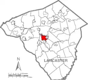 Localizare în Lancaster County