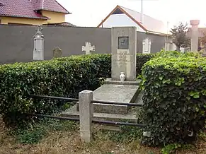 Mormântul lui Lucian Blaga din Lancrăm