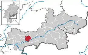 Poziția localității Langenselbold