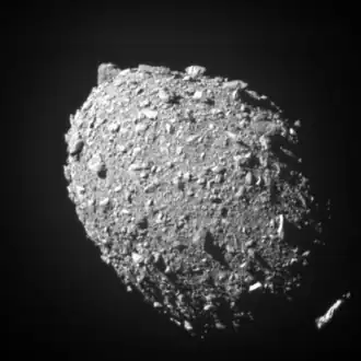 Vedere generală a lui Dimorphos.