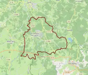 Poziția localității Le Chambon-sur-Lignon