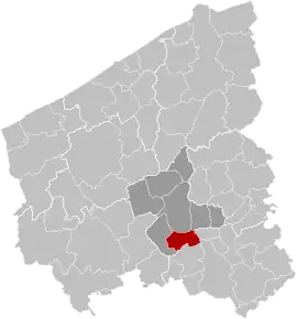 Ledegem în Provincia Flandra de Vest