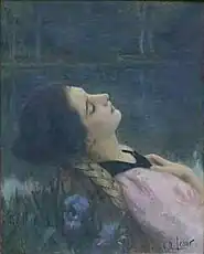 Le Calme, pe care l-a pictat folosind-o pe soția lui ca model.