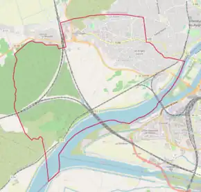 Poziția localității Les Angles