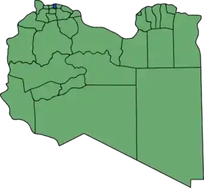 Poziția localității Districtul Tarabulus