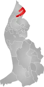 Comuna Schellenberg pe harta Liechtensteinului