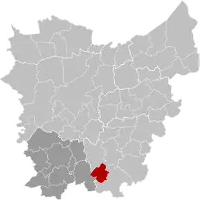 Lierde în Provincia Flandra de Vest