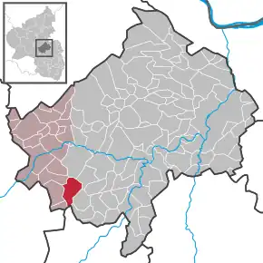 Poziția localității Limbach