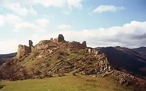 Cetatea Liteni (imagine actuală)