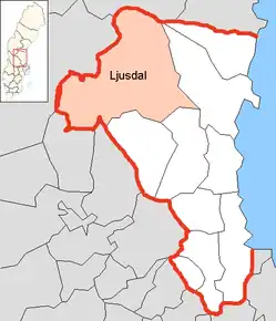 Localizarea comunei în cadrul comitatului