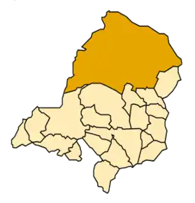 Poziția localității Alcañiz