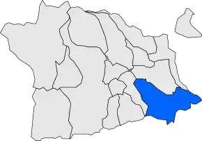 Poziția localității Alp