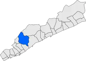 Poziția localității Argentona