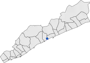 Poziția localității Caldes d'Estrac