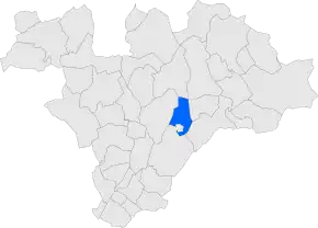 Poziția localității Cardedeu