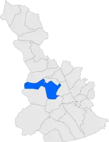 Poziția localității Cervelló