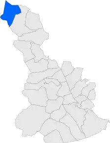 Poziția localității Collbató