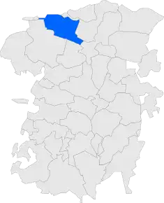 Poziția localității Gisclareny