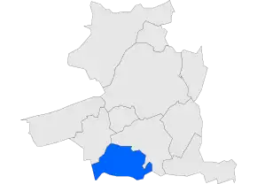 Poziția localității Granera