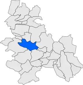 Poziția localității Jorba