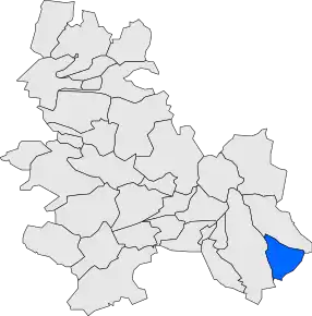 Poziția localității Masquefa