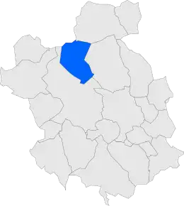 Poziția localității Matadepera