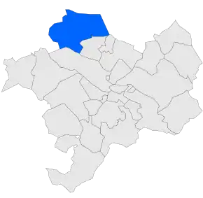 Poziția localității Mediona