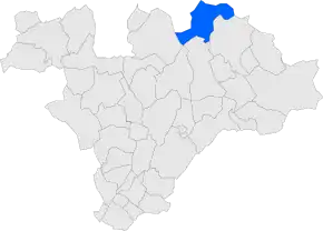 Poziția localității Montseny