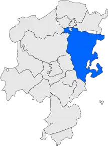 Poziția localității Navès