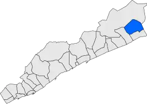 Poziția localității Palafolls