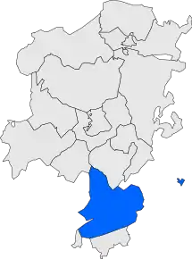 Poziția localității Pinós