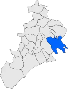 Poziția localității Reus