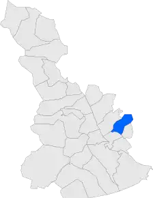 Poziția localității Sant Just Desvern