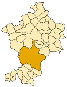 Poziția localității Teruél