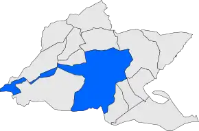 Poziția localității Tortosa